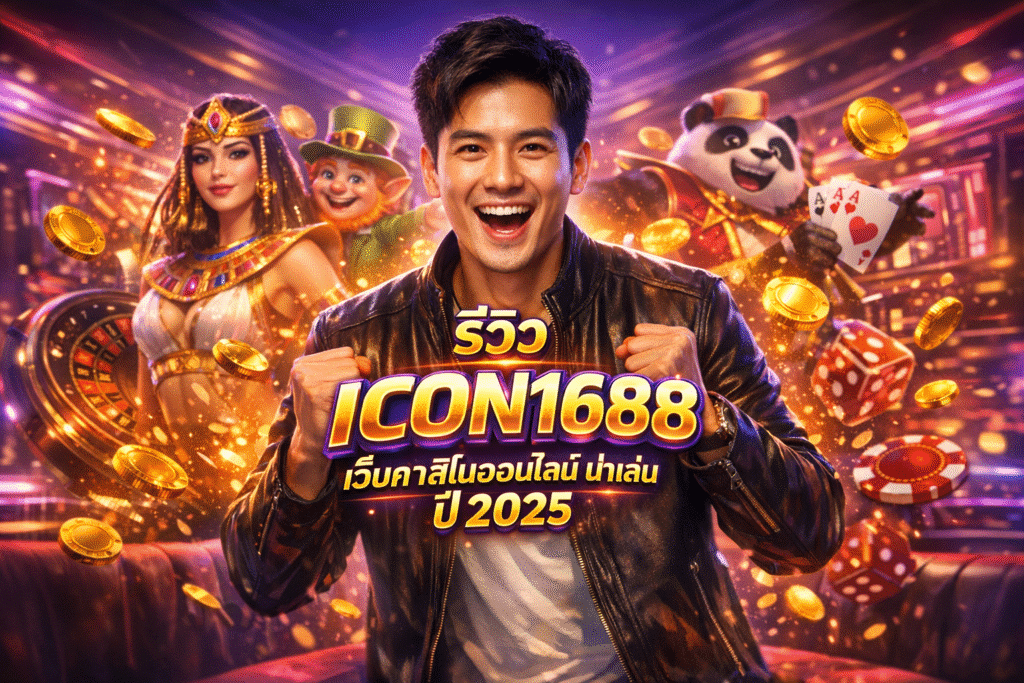 รีวิว ICON1688 เว็บคาสิโนออนไลน์ น่าเล่น ปี 2025