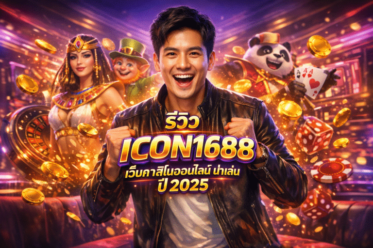 รีวิว ICON1688 เว็บคาสิโนออนไลน์ น่าเล่น ปี 2025