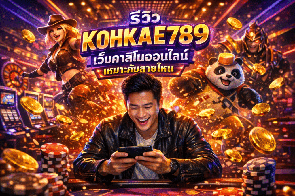 รีวิว KOHKAE789 เว็บคาสิโนออนไลน์ เหมาะกับสายไหน